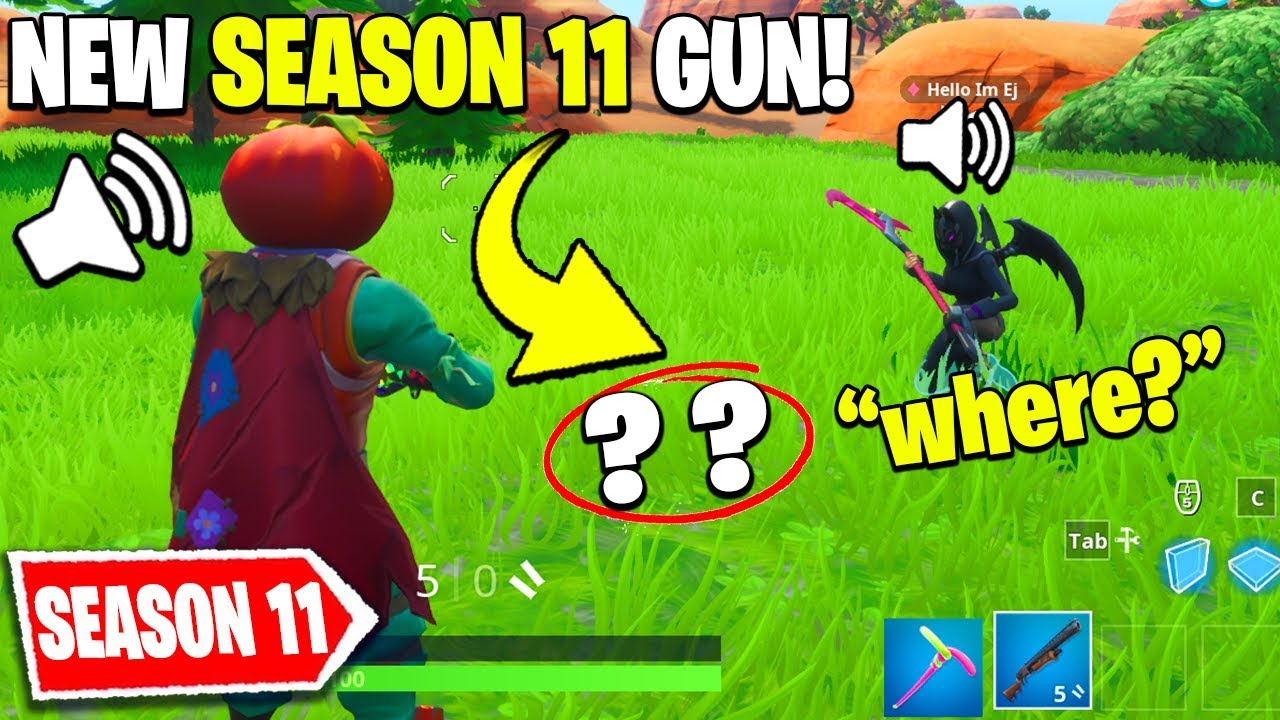 I Pretended I'm Playing in SEASON 11 in Fortnite - YouTube
