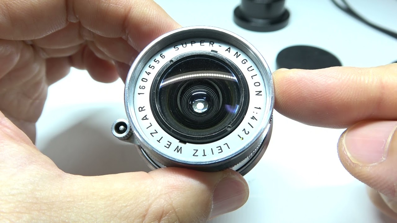 LEICA ライカ Super-Angulon スーパーアンギュロン 21mmF4 M - YouTube