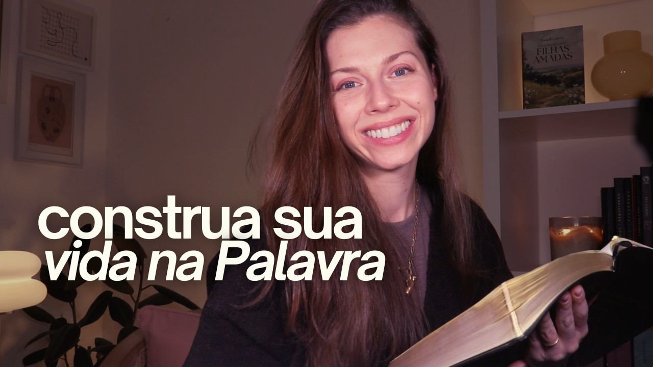 É tempo de ter uma vida firmada na Palavra | leitura bíblica e disciplina espiritual