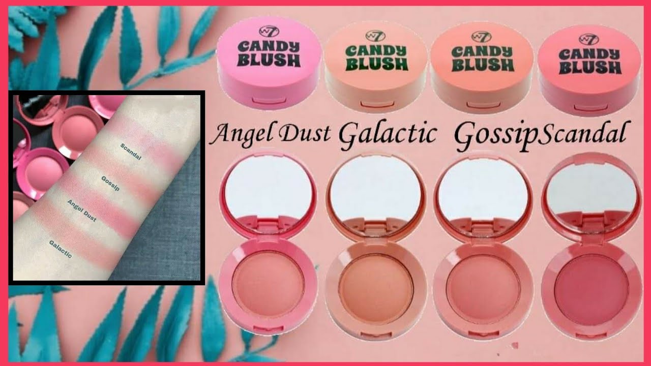 W7 Candy Blush review in Bangla !! Bushra's Vlog YouTube