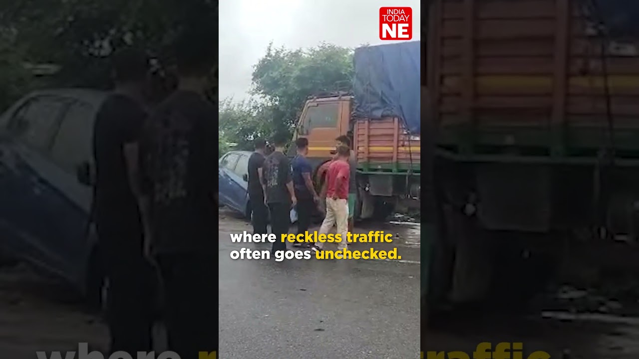 Lakhimpur: Class 10 student’s speeding car injures 5