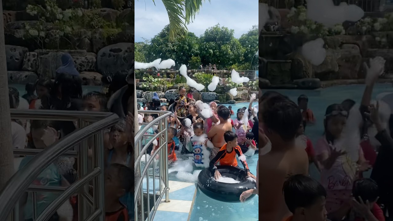 Mandi salju di BBC park Mojo 