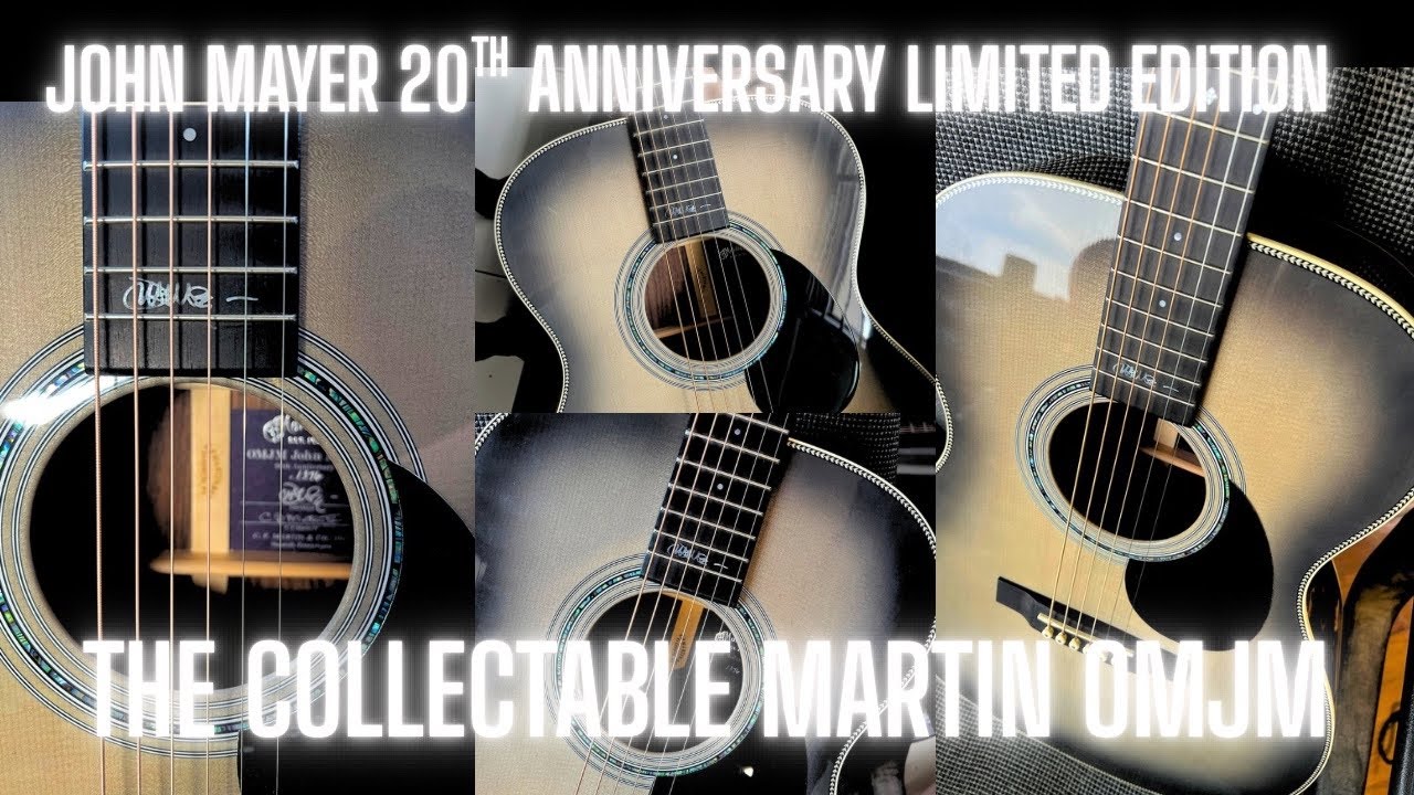 The John Mayer Acoustic Guitar!! Martin OMJM 20th Anniversary