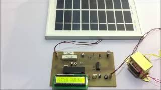 Solar Power Measurement Using PIC