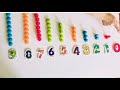 Video educativo para niños números y colores en español e inglés