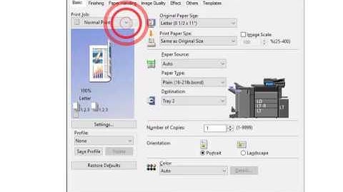 Toshiba T32040 Printing to e Filing Box