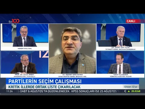 "LİSTELER KESİNLEŞTİKTEN SONRA HDP'NİN KAPATILMASI SİYASİ CİNAYET OLUR" | TV100