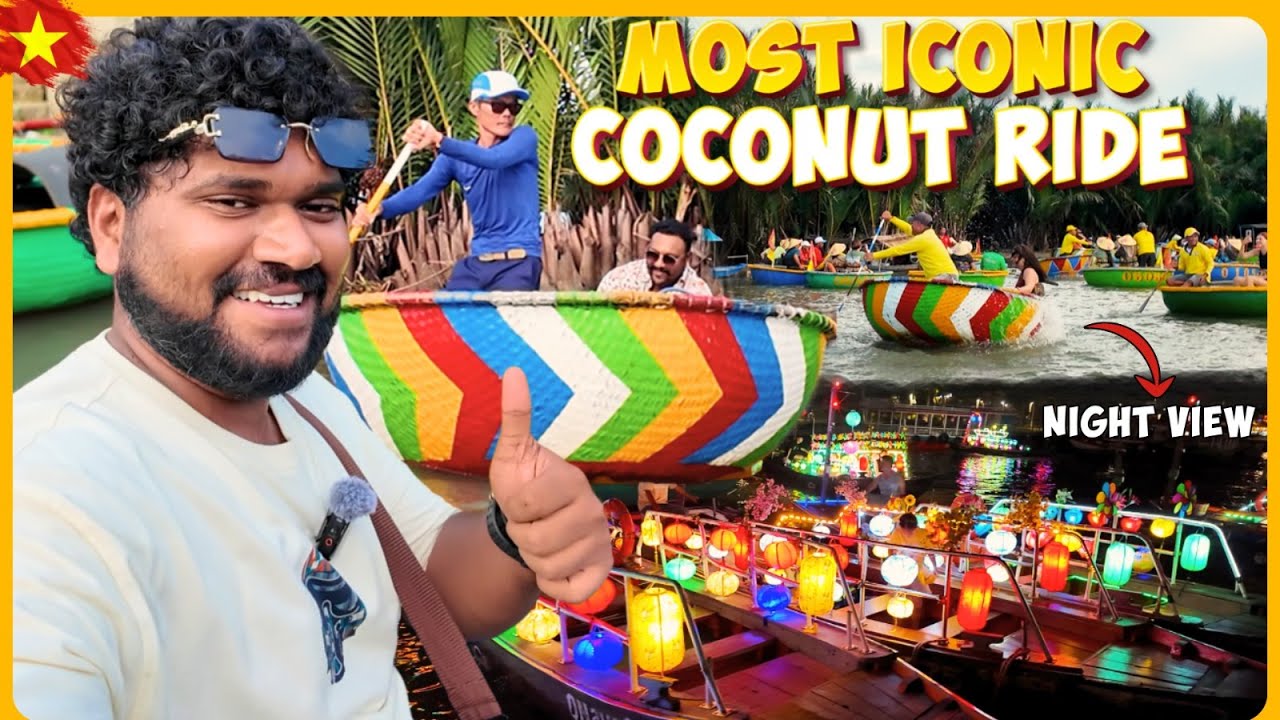 இதுக்குதான் எல்லாரும் இங்க வராங்கலா 😂😍 |COCONUT BOAT RIDE EXPERIENCE 🔥| Foodie Prabu
