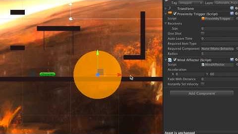 Platformer PRO - Wind Affector - Quick look