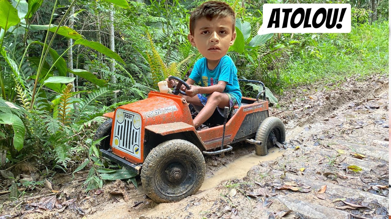 MINI INSCRITO FEZ TRILHA COM O MINI JEEP