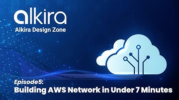 Alkira Design Zone - Episode5: Building AWS Cloud Network in 7 Minutes