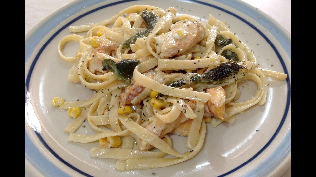 PASTA CON POLLO Y CHILE POBLANO Mima comida fácil YouTube