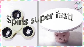 DIY CAKE FIDGET SPINNER Turntable ❤️ Baking Hack, Dessert Cake Craft Ideas
