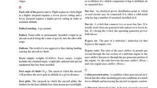 Aviation Glossary - The Airplane Flying Handbook Glossary