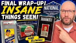 National wrap-up! Some insane cards & collectibles I saw Friday! & more!