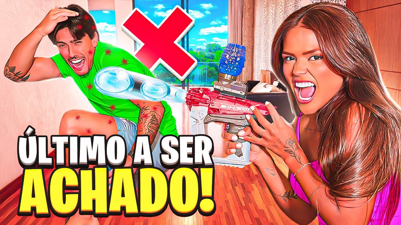 O ÚLTIMO A SER ACHADO COM ARMINHA DE BOLINHA DE GEL!!!