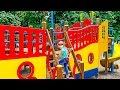 ДЕТСКАЯ ПЛОЩАДКА КОРАБЛЬ ВЛОГ НАСТЮШИК Играет на детской площадке VLOG Kids Playground Fun Play Plac