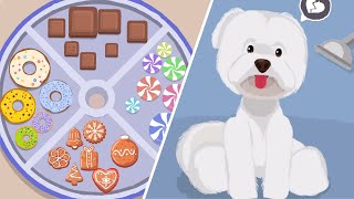 Level 17-18🍪🎁🐶Gameplay Perfect Tidy Android, IOS New Game, MAME screenshot 4