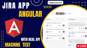 Jira Task Management App in Angular | Full CRUD with .NET API Integration