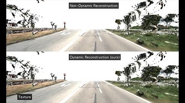 Live Reconstruction of Large-Scale Dynamic Outdoor Worlds