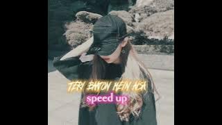 Teri baaton mein aisa speed up song #teribaatonmeinaisauljhajiya #speedup #speedupsongs #fypシ #fyp