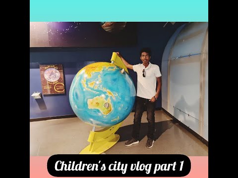 My first experience at children's city, Dubai🤩 #vlog1