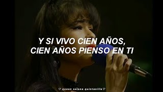 Selena - Cien Años (Versión Ranchera - 1996) Letra / Lyrics 🖤✨