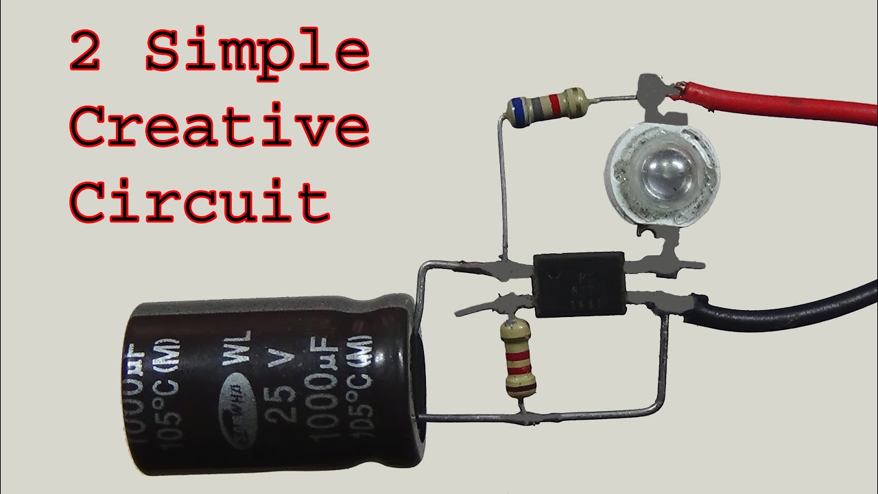 2 Simple Creative Circuit using phone charger, 2 Simple Diy Inventions ...