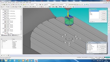 simulation Esprit cad 5axe
