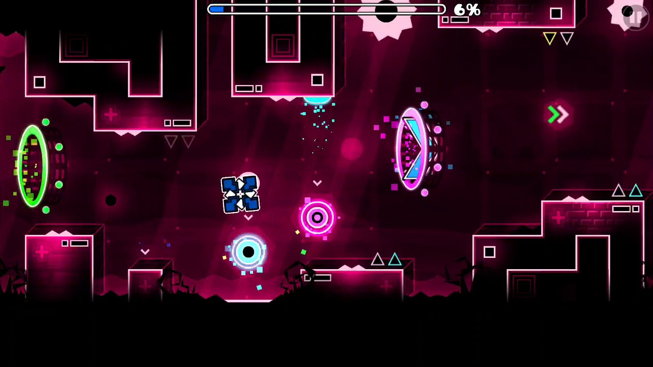 Geometry Dash, Fearzone by Lipz (Daily) 6* Harder