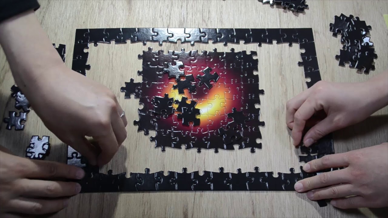 ブラックホールパズル 作ってみた - YouTube