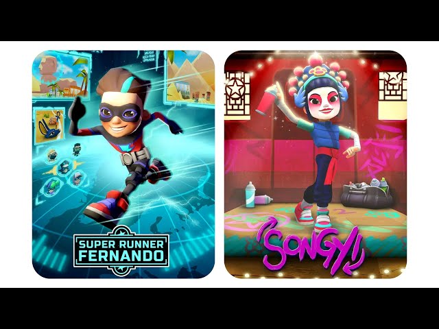 Subway Surfers Super Runner Fernando vs Song Yi 