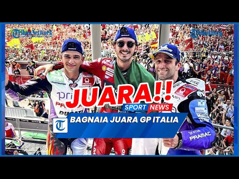 Hasil MotoGP Italia 2023, Francesco Bagnaia Juara, Duo Marquez Jatuh