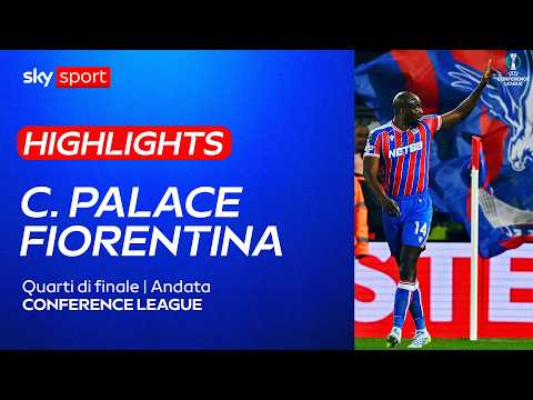 Video Crystal Palace-Fiorentina: gol e highlights | Conference League