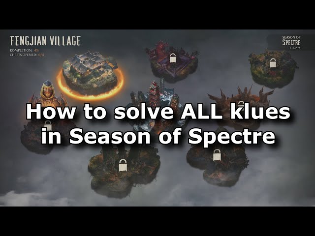 MK1 Invasions - How to solve ALL klues in Season of Spectre - YouTube