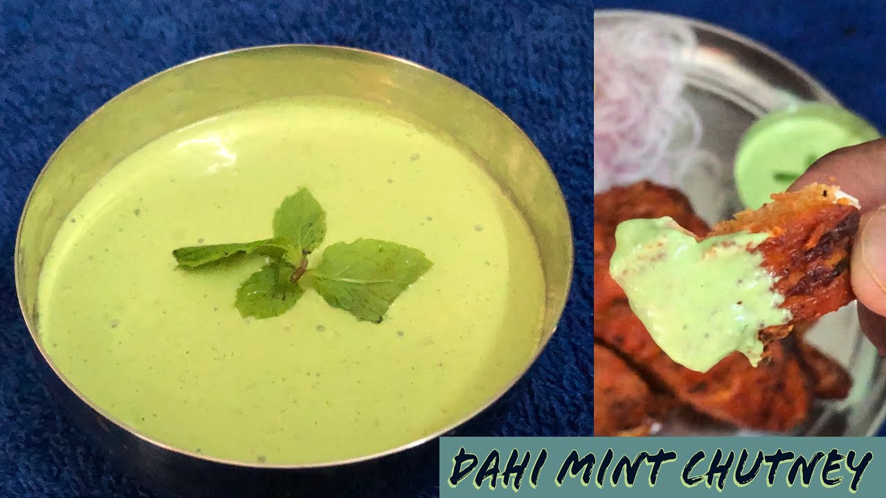 Dahi Mint Chutney for Tandoori, Kebabs & Tikkas Instant recipe 
