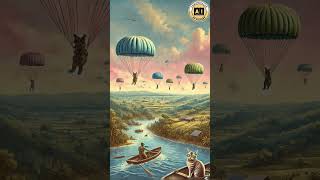 Operation Cat Drop: Parachuting Felines to the Rescue #history #facts #military