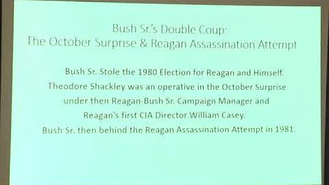Barbara Honegger speaking at the 2019 JFK Assassin...