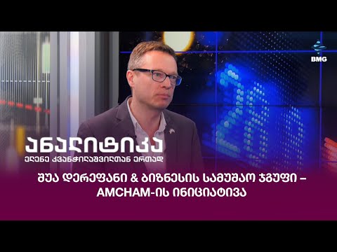 შუა დერეფანი \u0026 ბიზნესის სამუშაო ჯგუფი – AmCham-ის ინიციატივა;