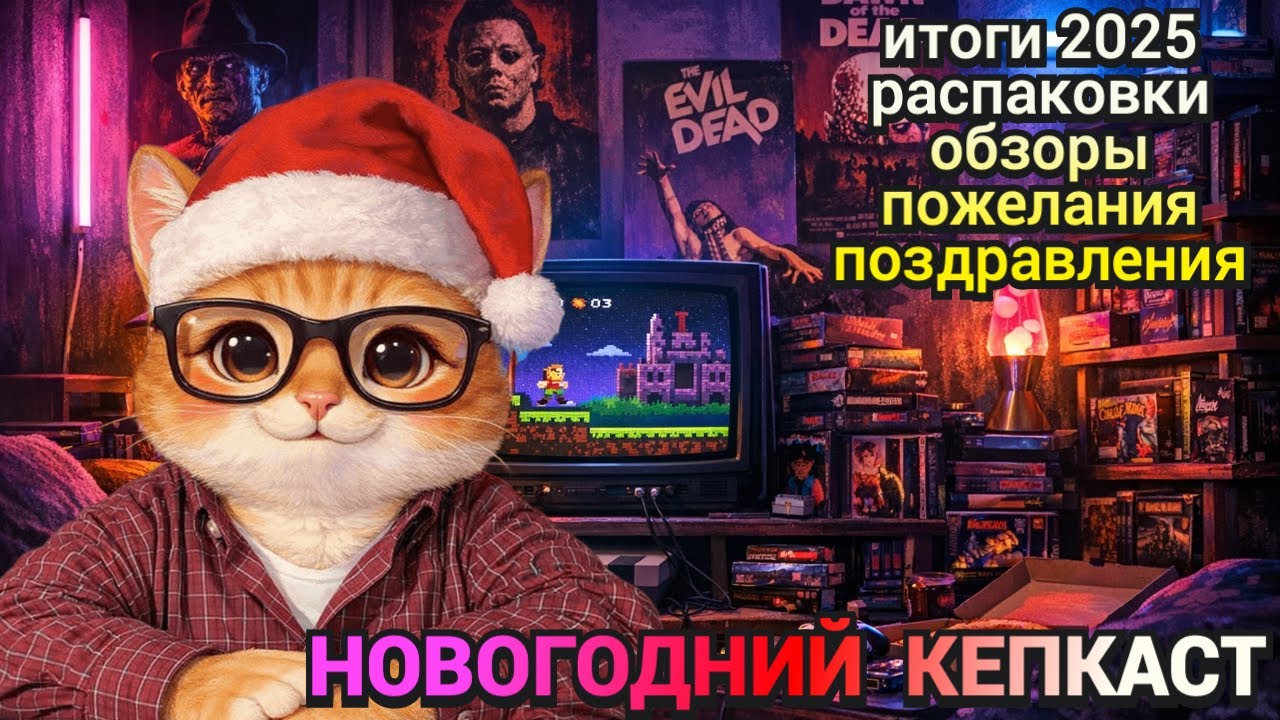 КЕПКАСТ №11. Предновогодний. Распаковки. Подарки. Итоги года.