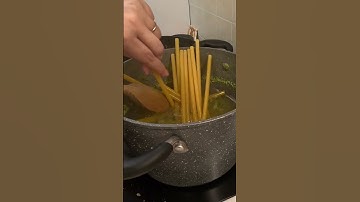 The super long Ziti, a unique Italian pasta shape! I don