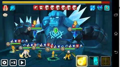 Manual B10 Giants using level 35 monsters