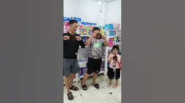 Ba cha con cài tóc mái thưa#tocmai #caitocmai