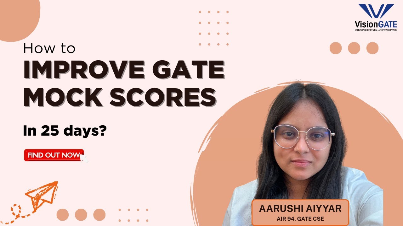 GATE 2026  Low Mock Scores: What You’re Doing Wrong (And How to Fix It)