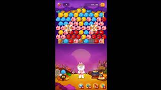 LINE バブル2　宝島（10/20～）　STAGE 1　クリア　LINE BUBBLE 2