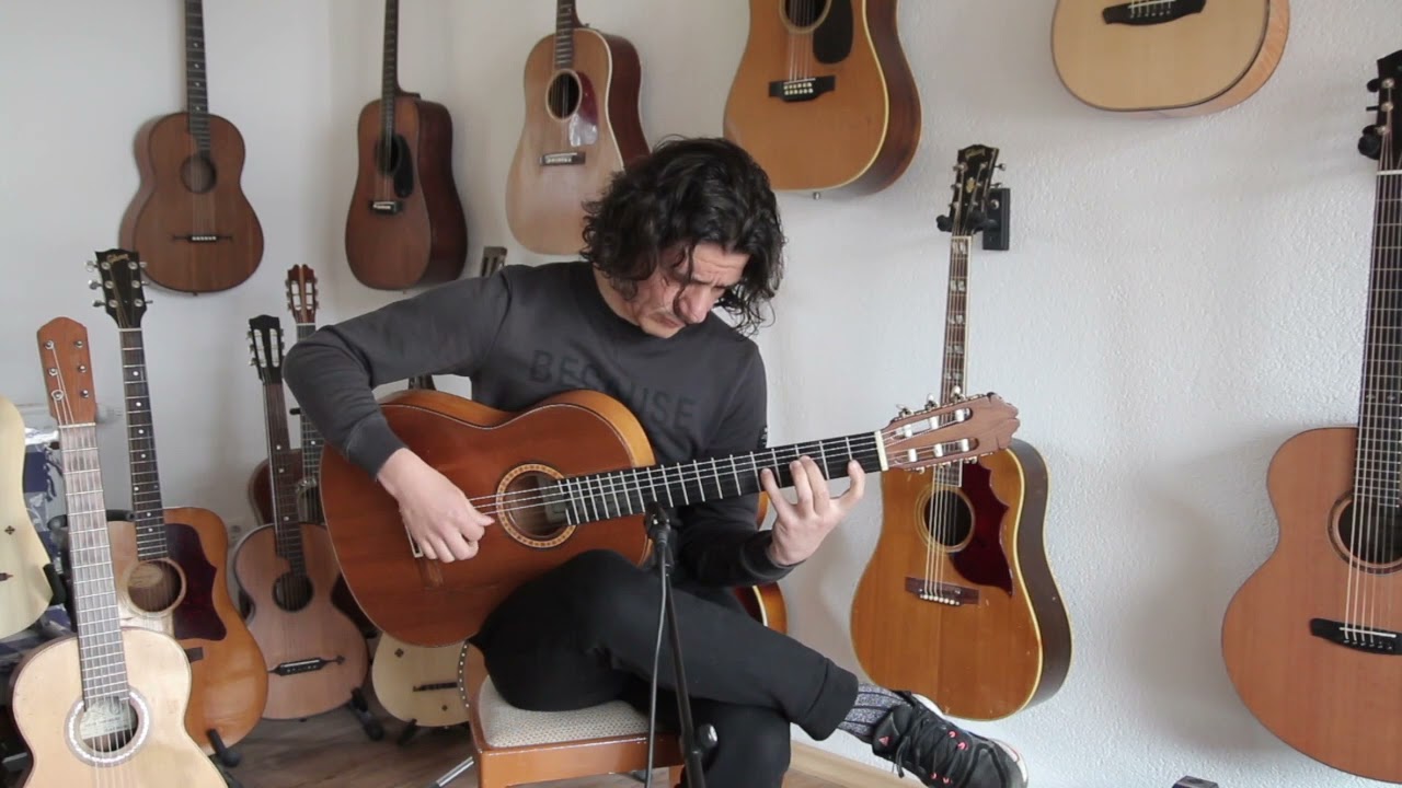 Francisco Manuel Diaz 1980 powerful flamenco guitar - style of