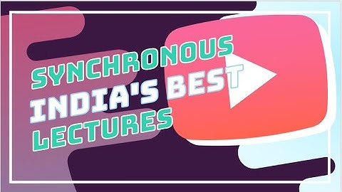 45. CHANGE IN STEAM INPUT WITHOUT LOAD I EE I SYNCHRONOUS MACHINES IN TAMIL