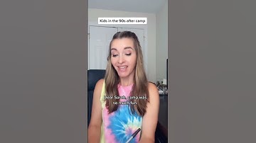 Summer Camp: Then vs Now #shorts