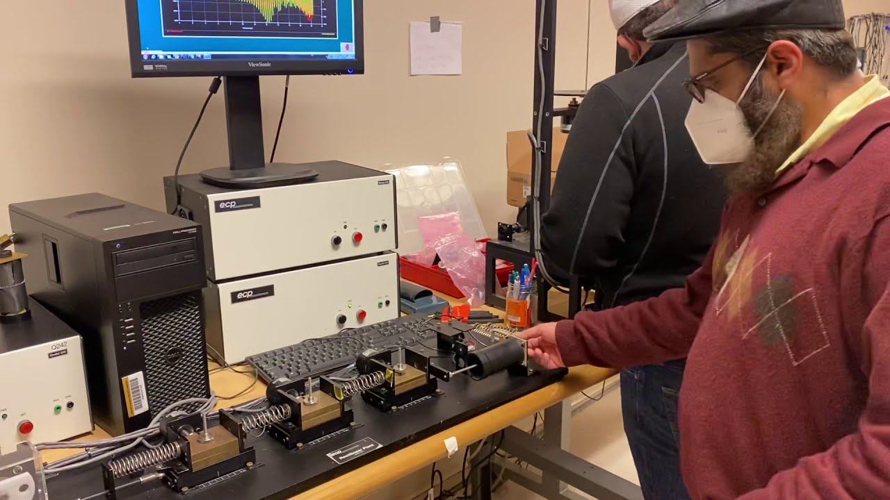 Mass spring and damper system