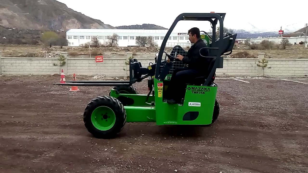 Teleskopik mobil forklift ,Mazaka Tmf 25 K